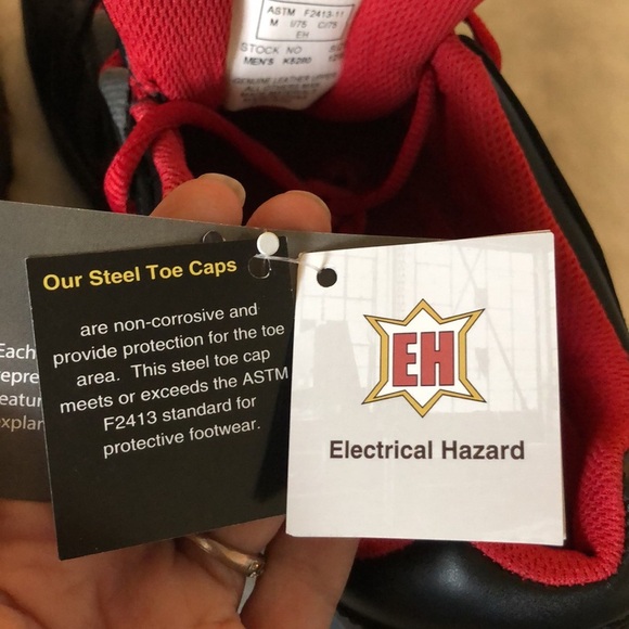 Knapp Allowance Sport Steel Toe Work Shoe, 12W NWT - Picture 10 of 16